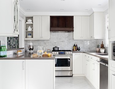 White Kitchen Floor Tiles Ideas and Inspiration | Hunker