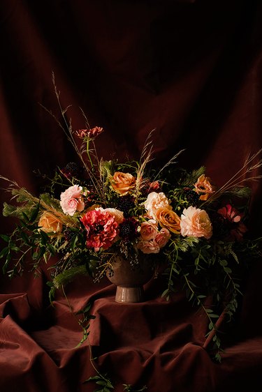 Dutch Masters style floral arrangement.