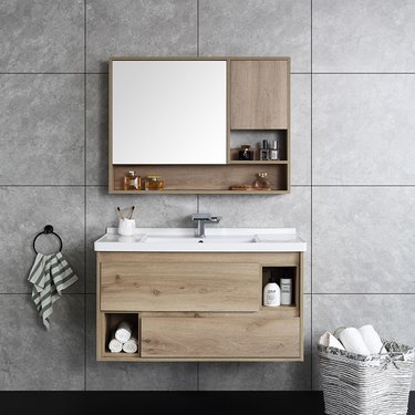 15 Scandinavian-Inspired Bathroom Vanities That Prove Less Is More | Hunker