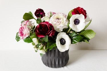DIY Valentine's Day Flower Arrangement