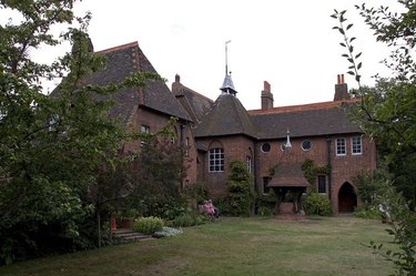 photograph of the Red House by Philip Webb and William Morris