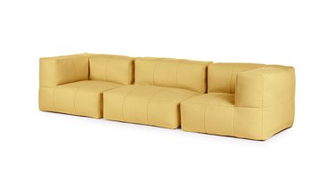 yellow modular sofa