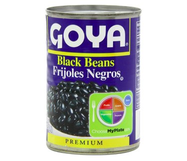 Goya Black Beans (pack of 6), $12.99