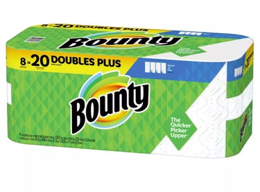 Bounty Select-A-Size Paper Towels White - 8 Doubles Plus Rolls = 20 Regular Rolls, $16.99