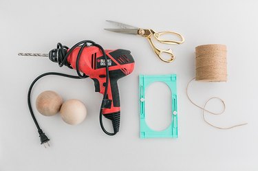 Here's what you'll need to make your DIY Wood Bead Wall Hanging.