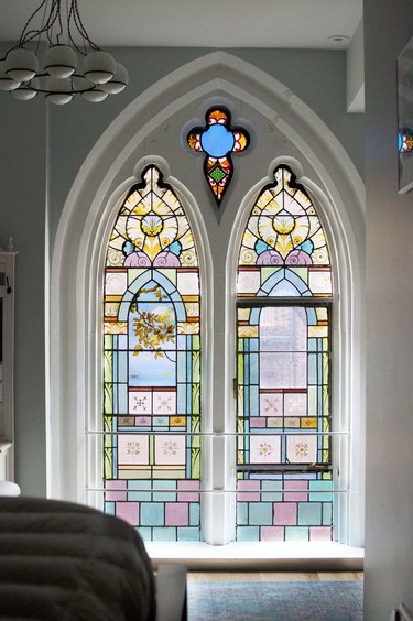 Stained glass window