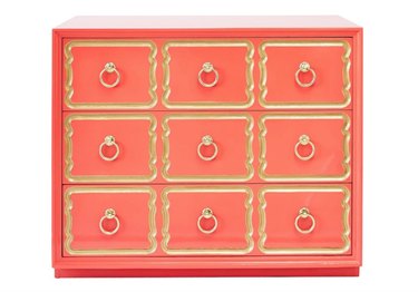 Dorothy Draper Lacquer Chest