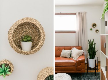 IKEA Hack: From Baskets to Succulent Shelving