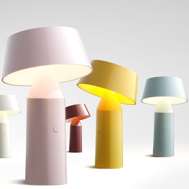 colorful bicoca table lamp