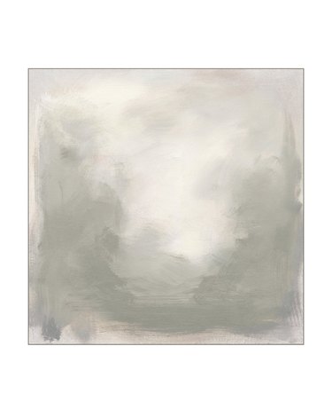 Gray abstract painting