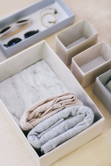 DIY Marie Kondo hikidashi boxes