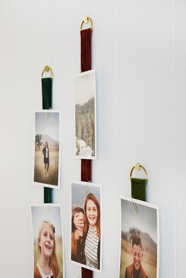 wall photo collage ideas without frames