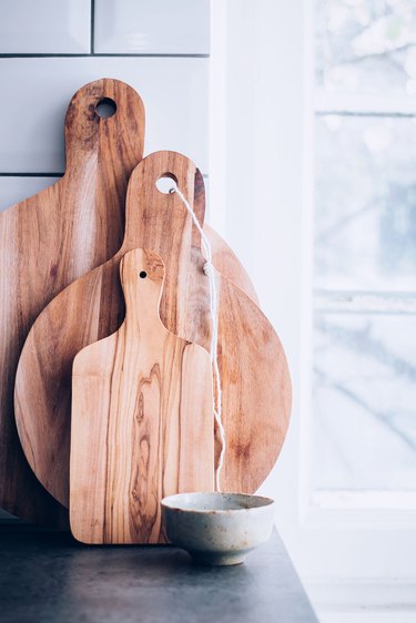 Wooden cutting boards