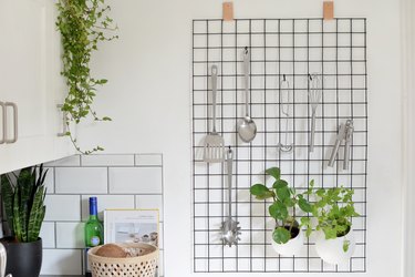 extra kitchen storage ideas - hanging organizer