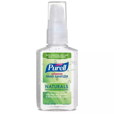purell bottle of hand sanitizer