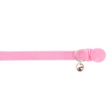 pink cat collar with bell