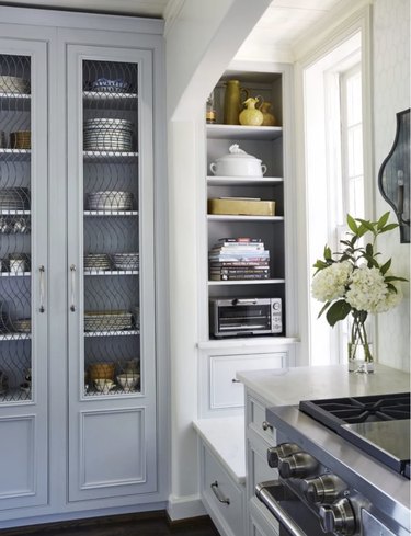 8 Wire Mesh Cabinet Door & Kitchen Design ideas