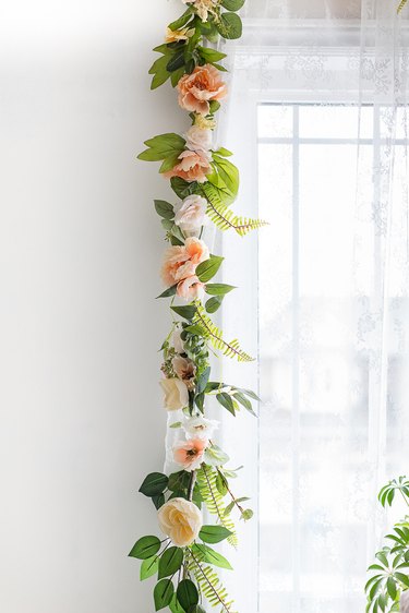 Summer flower garland