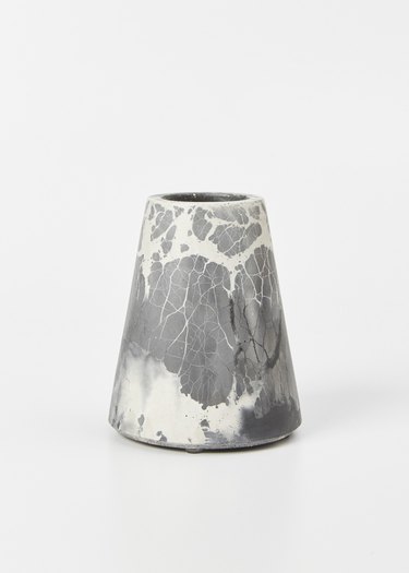 concrete vase
