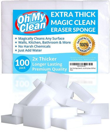 Extra Large Magic Cleaning Eraser Sponge - Oh My Clean