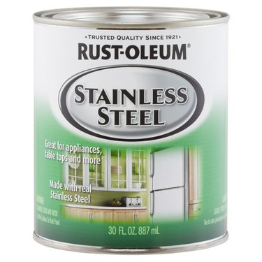 Rust-oleum stainless steel paint