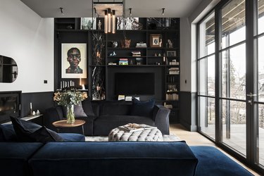 industrial style living room of Buster + Punch founder Massimo Minale