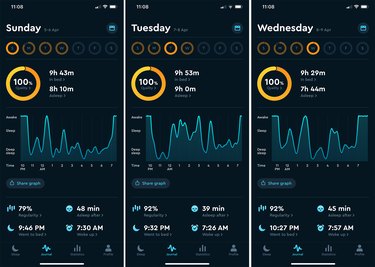 sleep cycle tracking app