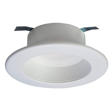 Recessed light fixture.