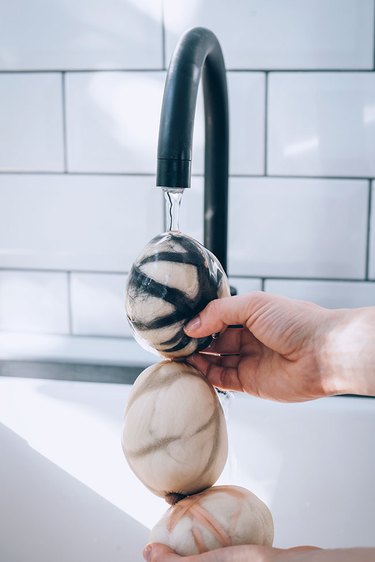 Use Hot Water to Make Felted Dryer Balls