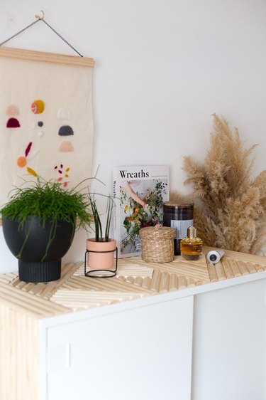 DIY bedroom idea shoe storage cabinet