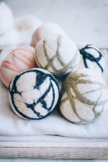 How To Make Felted Dryer Balls