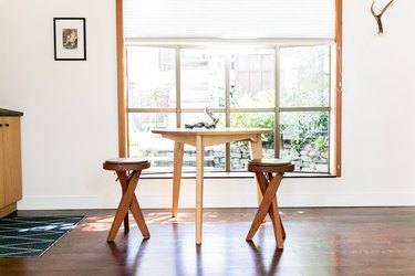 Parker's own table and chairs