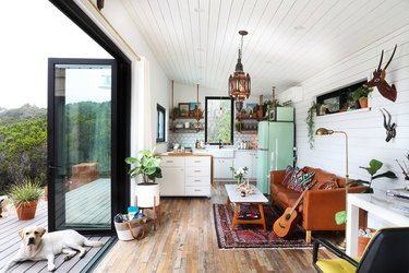 bohemian living room