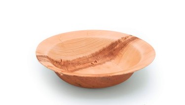 naturally chic palm leaf bowls