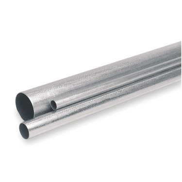 Metal electrical conduit.