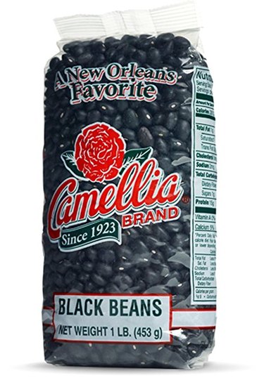 Dried black beans