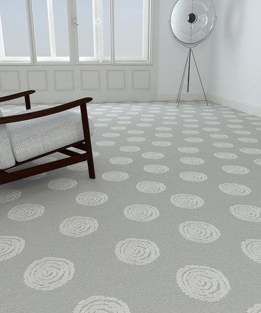 Contemporary wall to wall carpeting