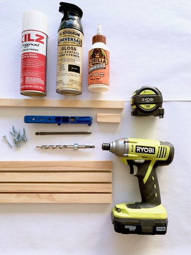 Tools for modern towel rack DIY