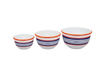 everyday enamelware serving bowl