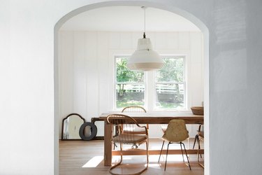 mix and match dining chairs in dining room