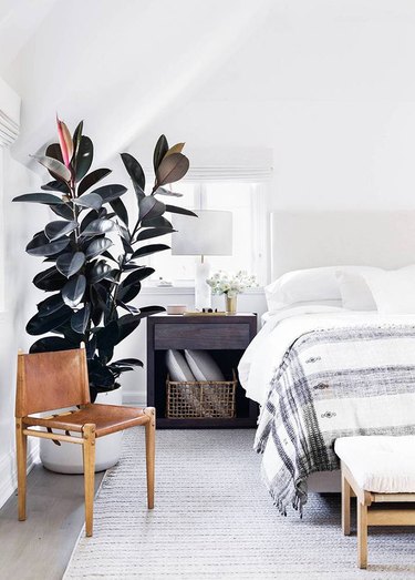 modern minimalist boho bedroom