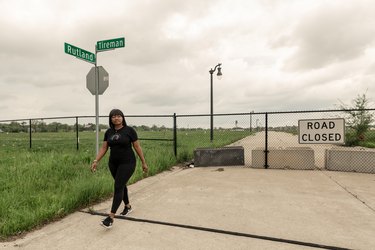 Tiffany at the former site of Herman Gardens public housing complex