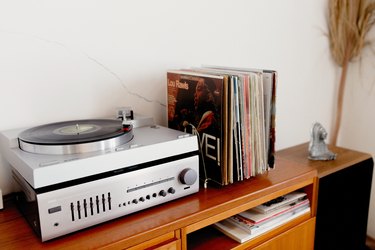 Record player and records