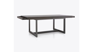 Crate & Barrel Archive Extension Storage Dining Table