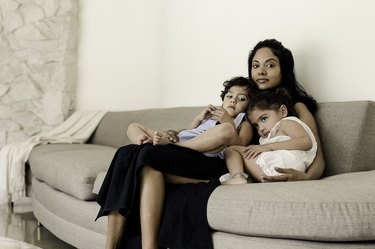 Pratima Anae and her twins
