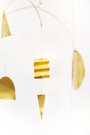 DIY Brass Mobile