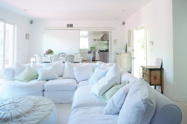 Vintage living room idea by Shabby Chic founder Rachel Ashwell