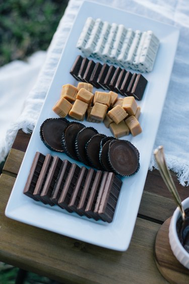 Outdoor S'mores Station