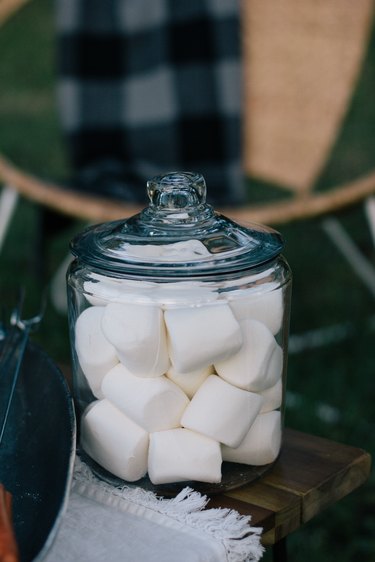 Outdoor S'mores Station