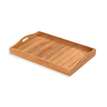 teak wood serving tray